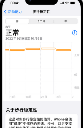 南江iPhone手机维修如何在iPhone开启'步行稳定性通知'