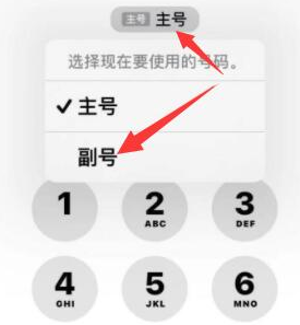 南江苹果14维修店分享iPhone 14 Pro Max使用副卡打电话的方法 