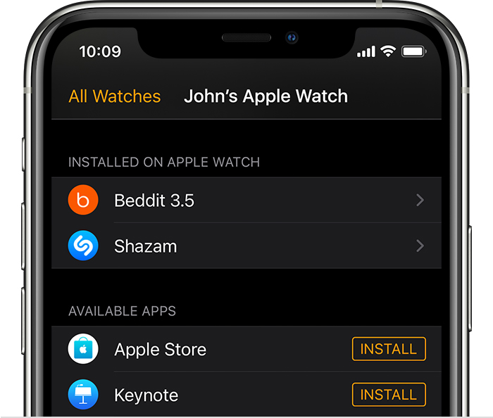 南江苹果手机维修分享如何在 Apple Watch 上下载应用 
